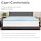 Flash Furniture Capri Comfortable Sleep 2 inch Cooling Gel Mattress Topper with CertiPUR-US Certified Memory Foam - Twin MR-M35-2-T-GG - alternate 3